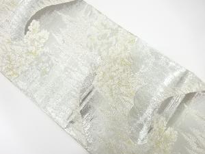 あいと織製　プラチナ箔京百景大原模様織出し袋帯